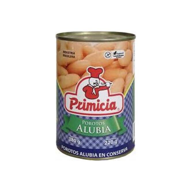 Porotos alubia paquete Primicia 380 gramos