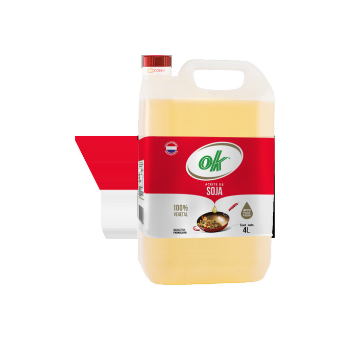 ACEITE DE SOJA OK 4L BIDON