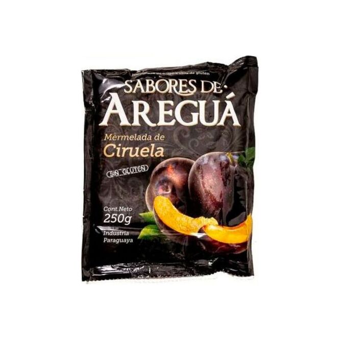 Mermelada de ciruela en sachet Sabores de Areguá 250 gramos