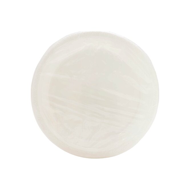 Plato biodegradable blanco 23 cm Corinter 5 unidades