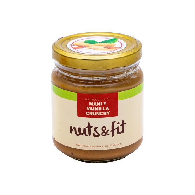 MANTEQUILLA D/MANI NUTS FIT C/VAIN 230GR