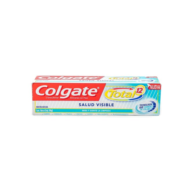 CREMA DENTAL COLGATE TOTAL 12 SALUD VISI