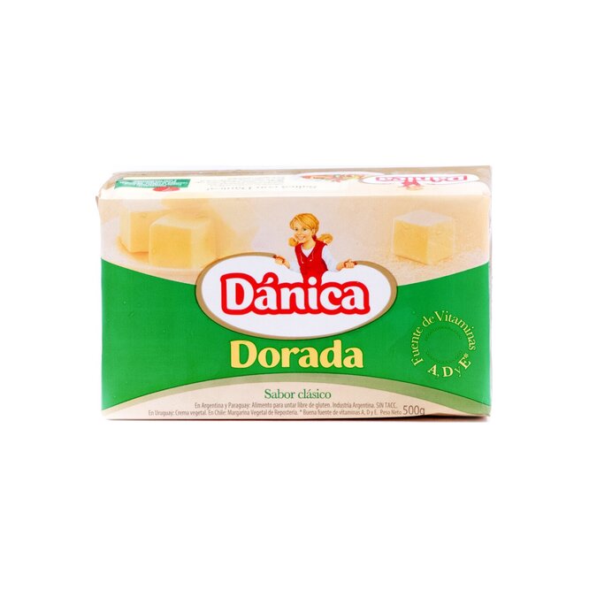MARGARINA DORADA E/PAN 500GR DANICA S/E