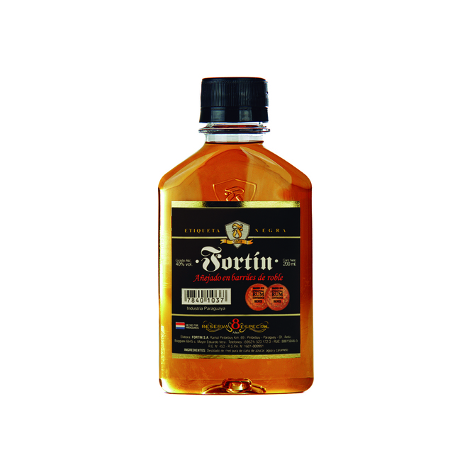 Caña etiqueta negra Fortín 200 ml