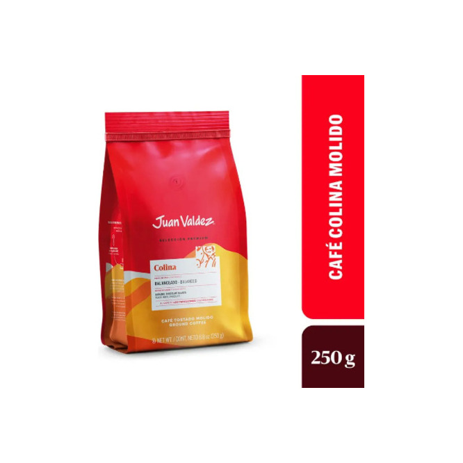 CAFÉ JUAN VALD COLIN MOLID 250GR
