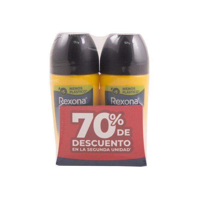 Pack de desodorante Men V8 roll-on 2 unidades Rexona 50 ml