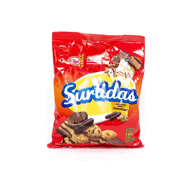 Galletitas surtidas El Trigal 140 gramos