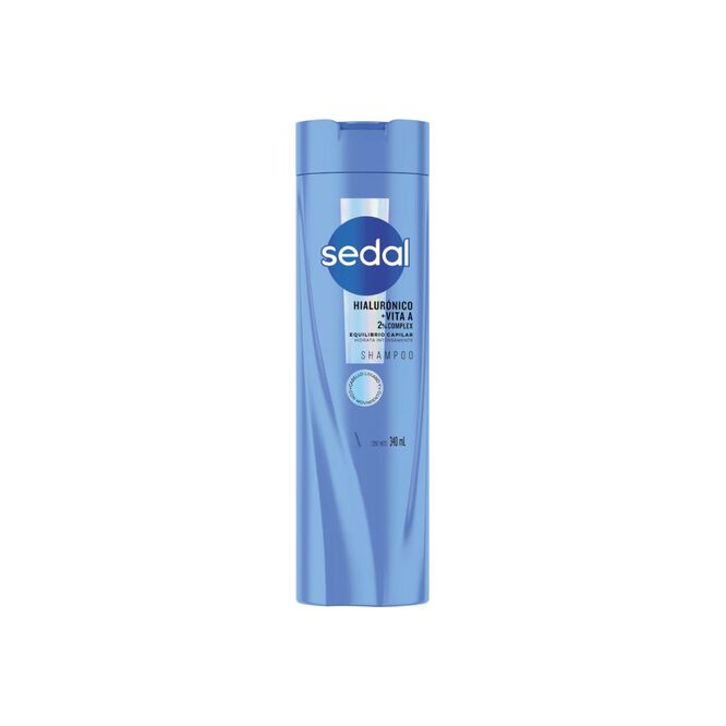 Shampoo hialurónico con vitamina a Sedal 340 ml