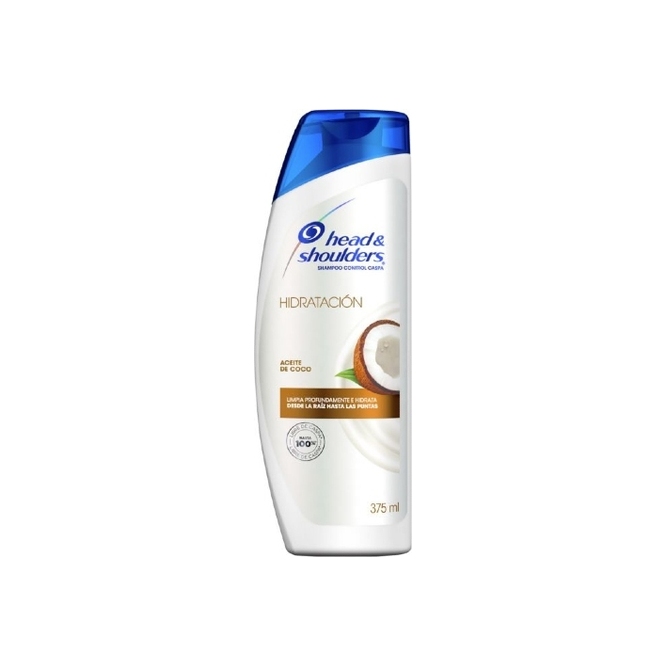Shampoo hidratación con aceite de coco Head & Shoulders 375 ml
