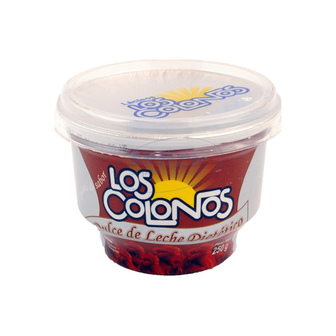 Dulce de leche pote Los Colonos 220 gramos