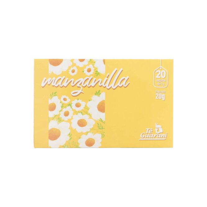 Té de manzanilla Té Guaraní 20 unidades