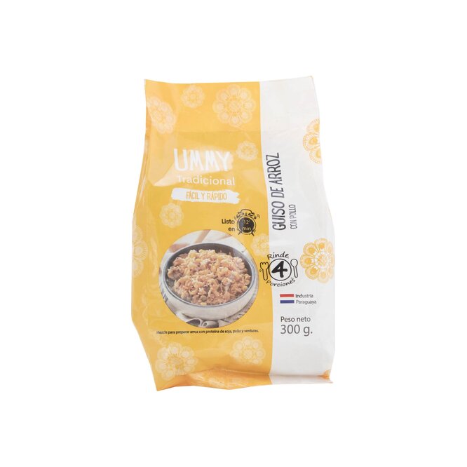 MEZCLA P/GUISO D/ARROZ C/POLLO UMMY 300G