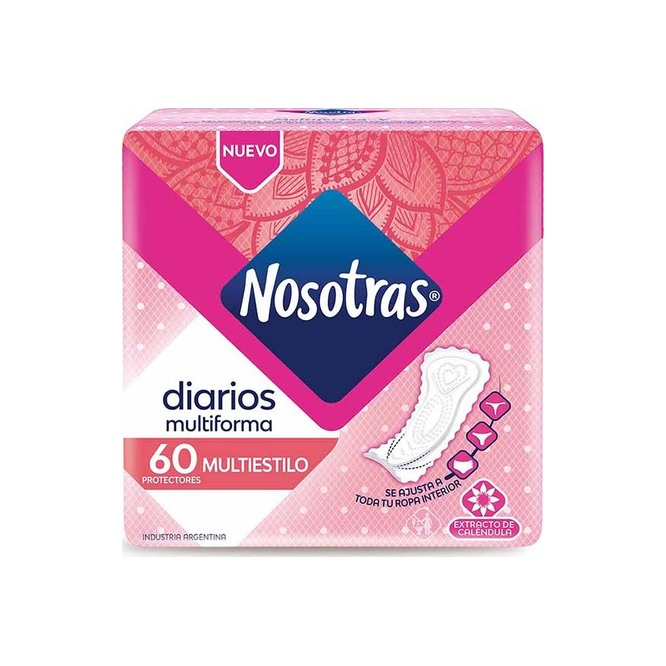Protectores diarios Nosotras 60 unidades