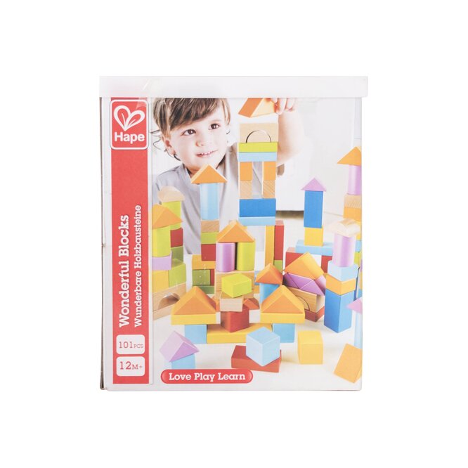 BLOQUES DIDACTICOS 101 PZAS HAPE
