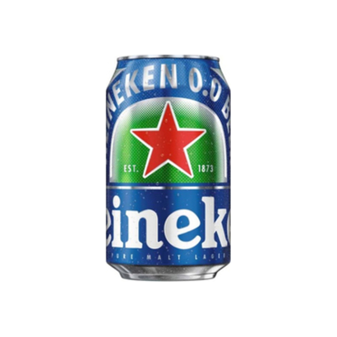 Cerveza sin alcohol pura malta en lata Heineken 350 ml