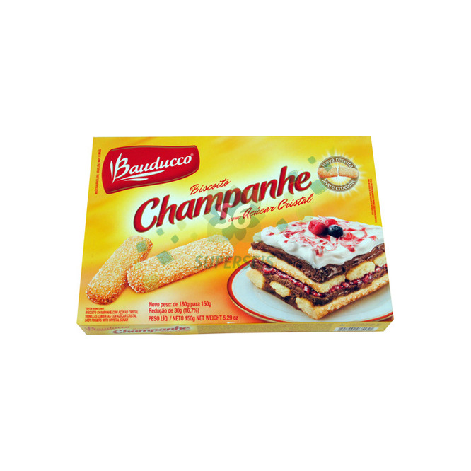 Galletitas Champagne Azúcar Cristal Bauducco 150 gramos