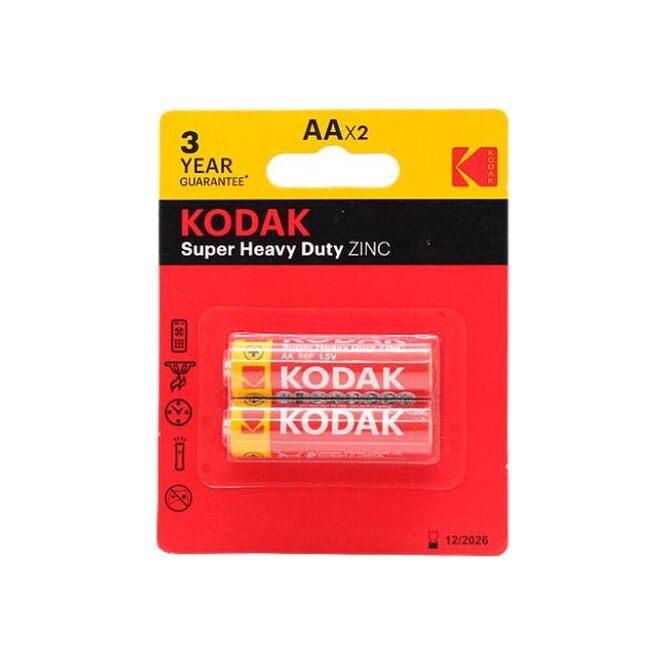 Pila SHD AA paquete Kodak 2 unidades