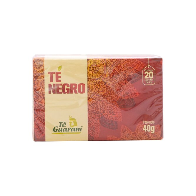 Té negro en saco Té Guaraní 20 unidades