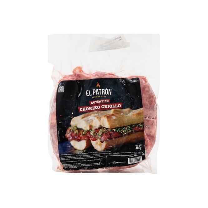 CHORIZO CRIOLLO EL PATRON 400GR