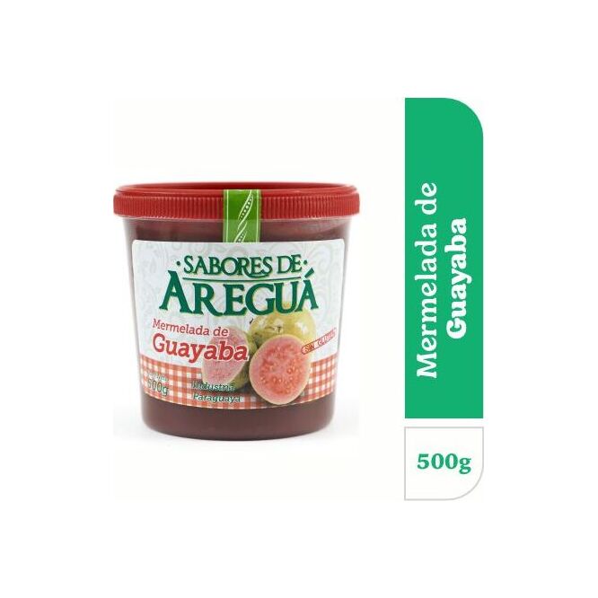 Mermelada de guayaba Sabores de Areguá 500 gramos