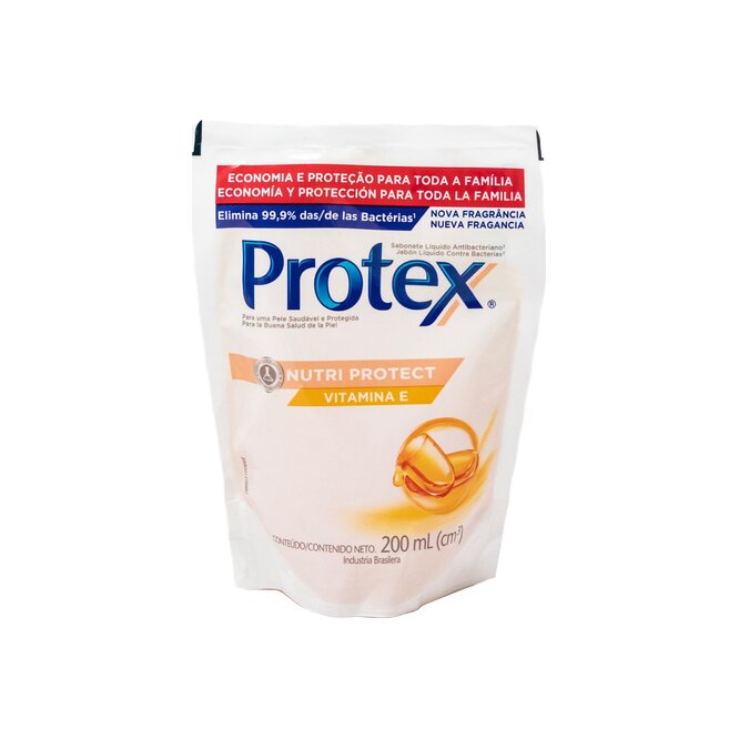 Jabón liquido nutri vitamina E Protex 200 ml