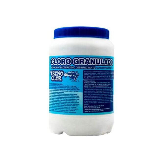 Cloro granulado Tecnoclor 1 kilo
