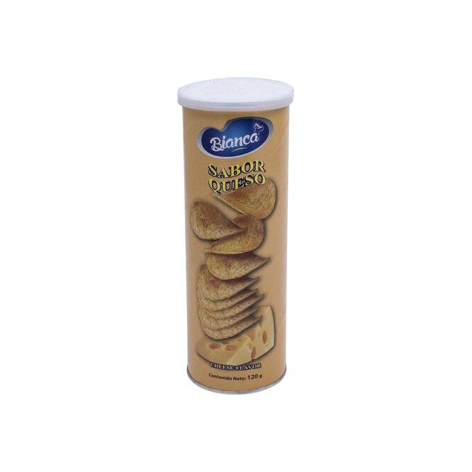 Papa frita sabor queso Bianca 120 gramos