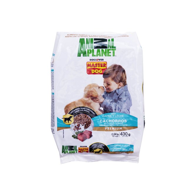 ALIMENTO P/PERRO MASTER DOG CACH 430GR