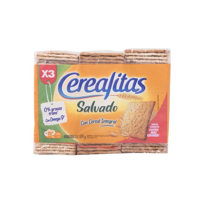 GALLETITAS SALV CEREALITAS TRIPACK 624GR