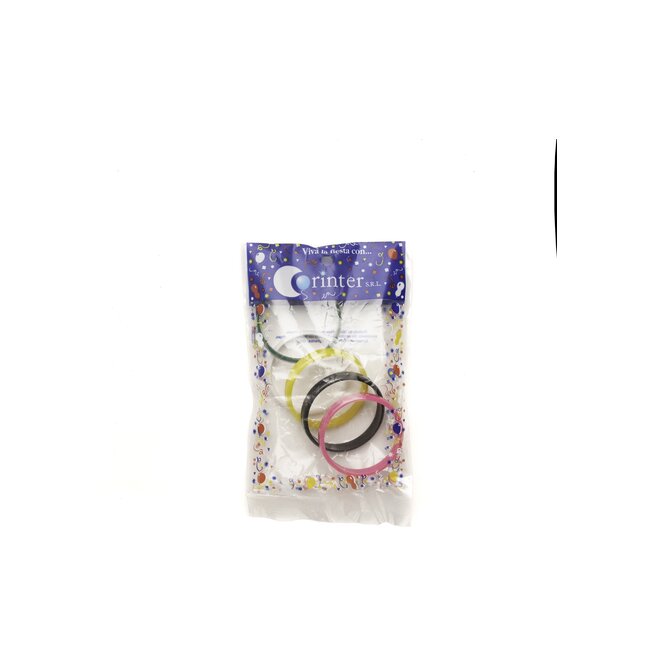 Juguete pulsera cristal paquete 5 unidades