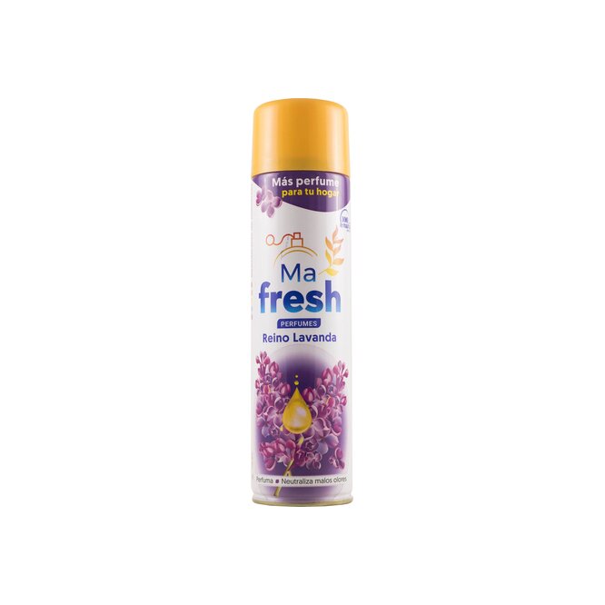 Aromatizador aroma reino lavanda en aerosol Mafresh 360 ML