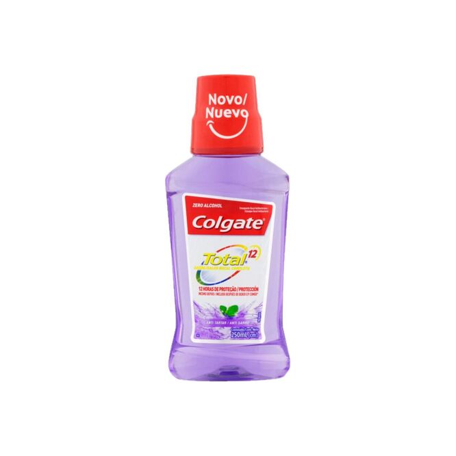 Enjuague bucal total 12 anti sarro Colgate 250 ml