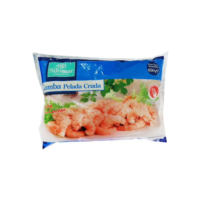 Camarones gamba 10-30 bolsa Silomar 1 kilo