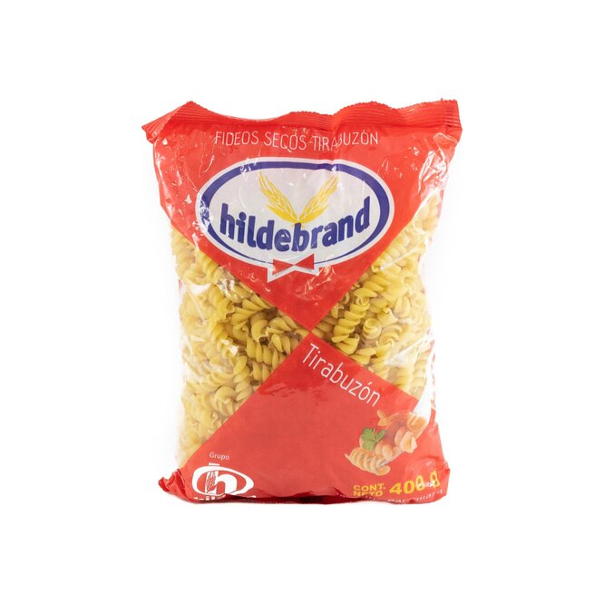Fideo tirabuzón paquete Hildebrand 400 gramos
