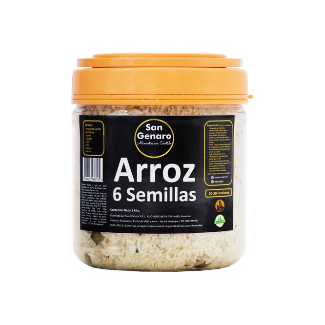 ARROZ 6 SEMILLAS SAN GENARO 1KG