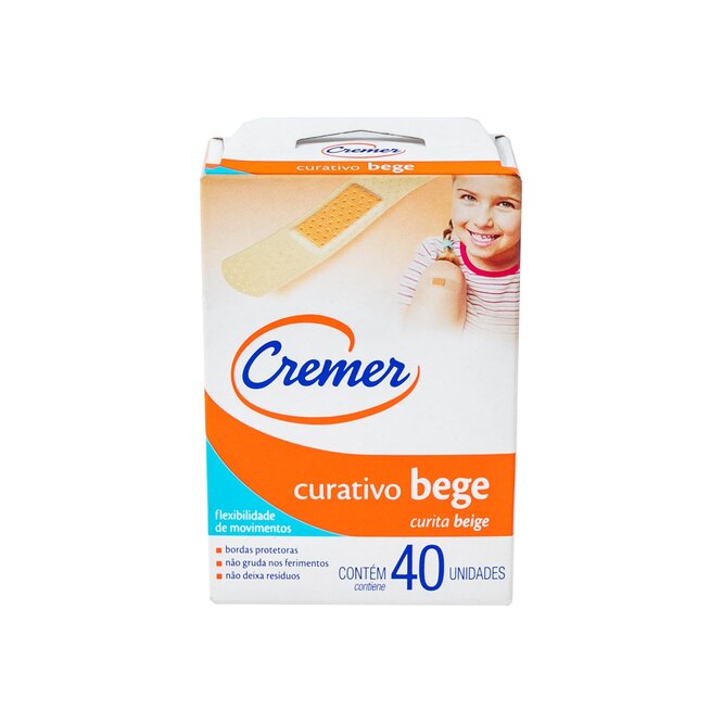 Curita beige Cremer 40 unidades