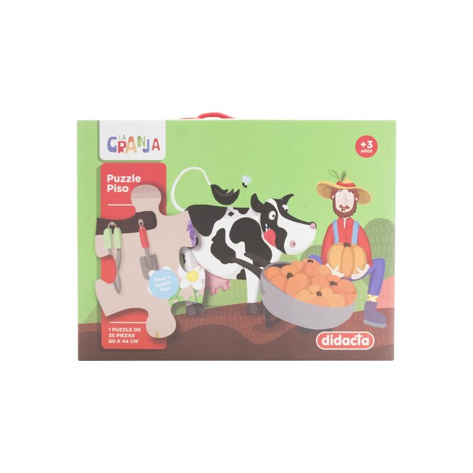 ROMPECABEZAS 35 PIEZAS DIDACTA LA GRANJA