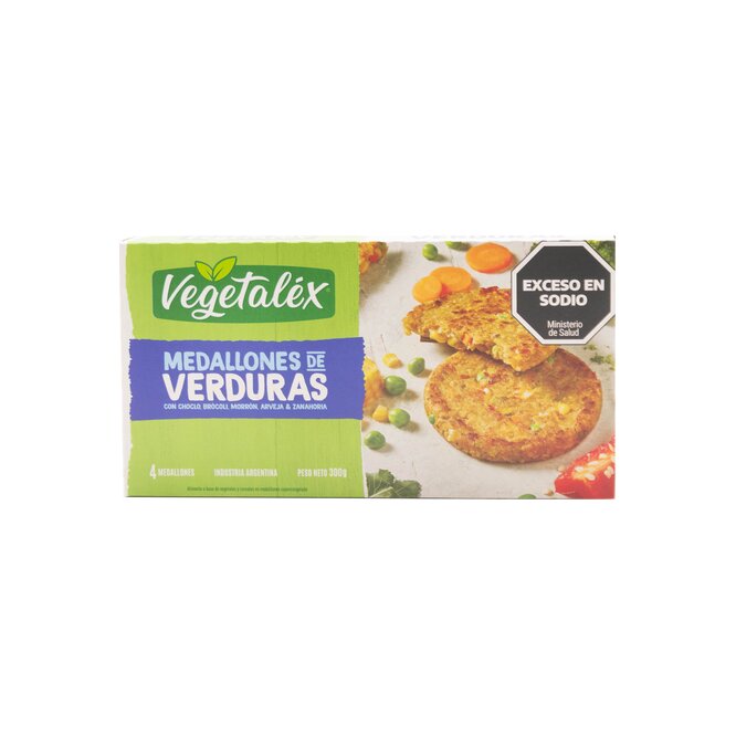 Hamburguesa de verdura Vegetalex 4 unidades