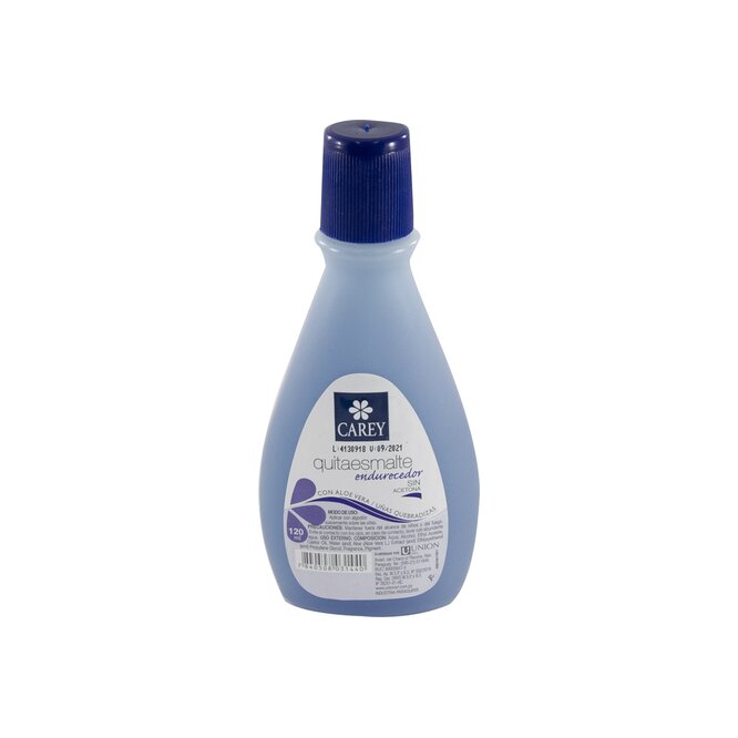 Quita esmalte endurecedor Carey 120 ml