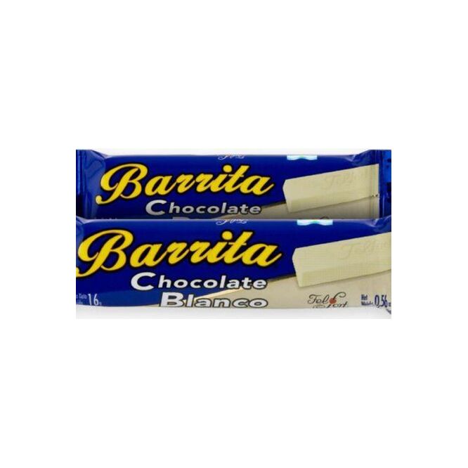 BARRITA DE CHOCOLATE BLANCO FELFORT 16GR