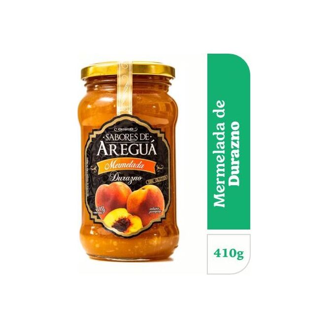 Mermelada de durazno Sabores de Areguá 410 gramos