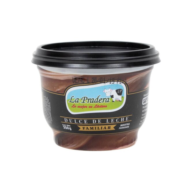 Dulce de leche familiar pote La Pradera 250 gramos