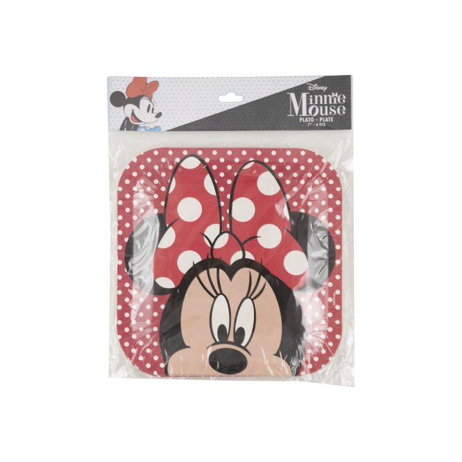 PLATO DCUMPLEAÑOS 7MINNIE MOUSE 6UN
