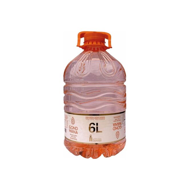 Agua natural Gond Wana 6 litros