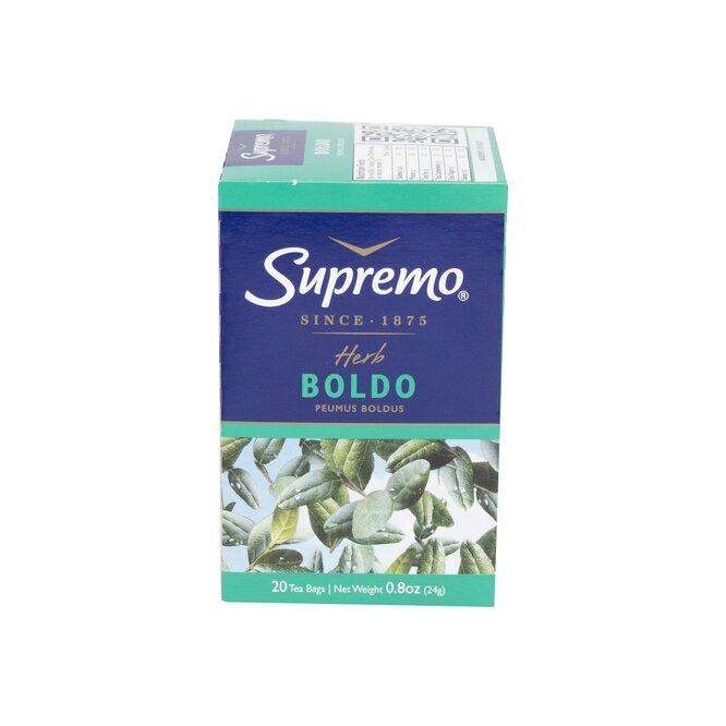 Té de Boldo en caja Supremo 20 unidades