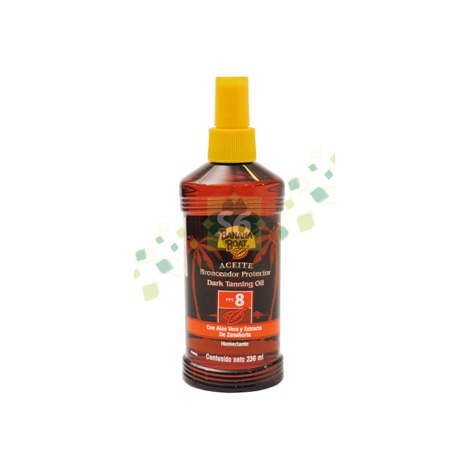 Aceite protector fps8 Banana Boat 240 ml