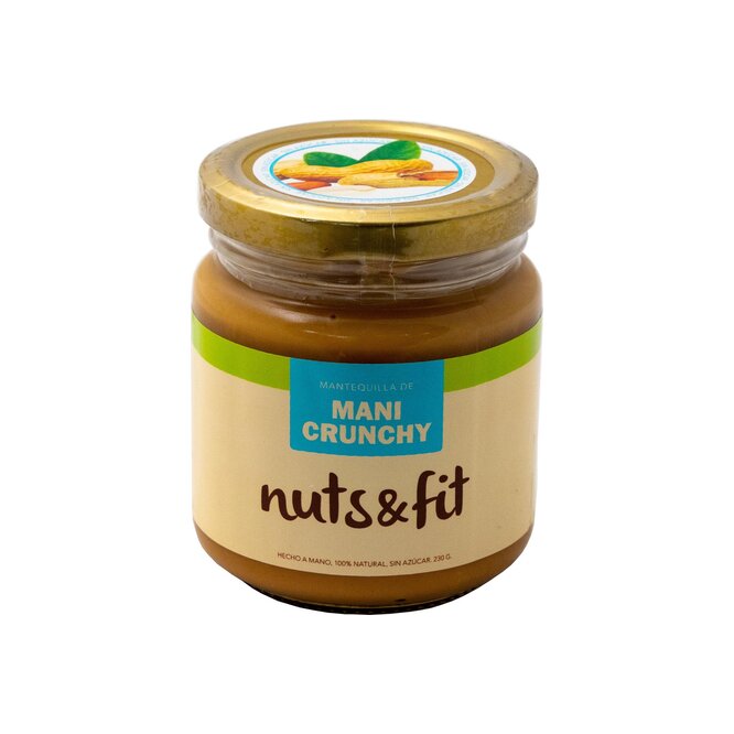Mantequilla de maní Nuts Fit 230 gramos