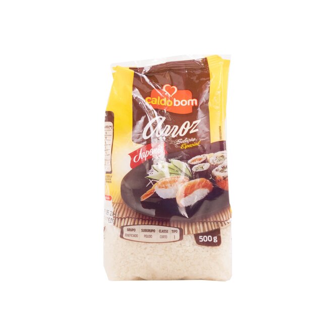 Arroz Japonés Caldo Bom 500 gramos