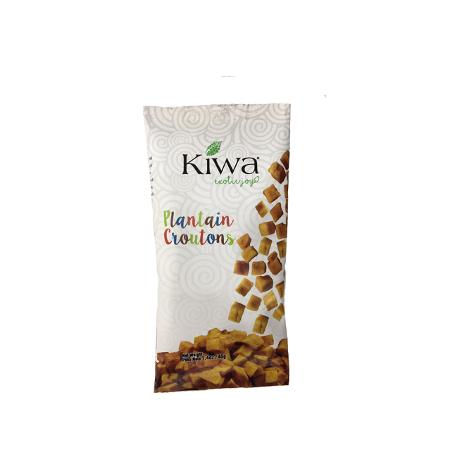 CRUTONES DE PLATANO KIWA 40GR PLAST