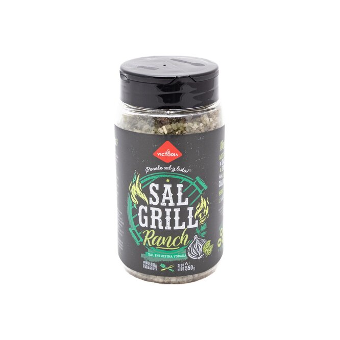 Sal entrefina yodada ranch paquete La Victoria 550 gramos